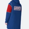 New York Giants Dynasty Polyfill Stadium Coat Back Image