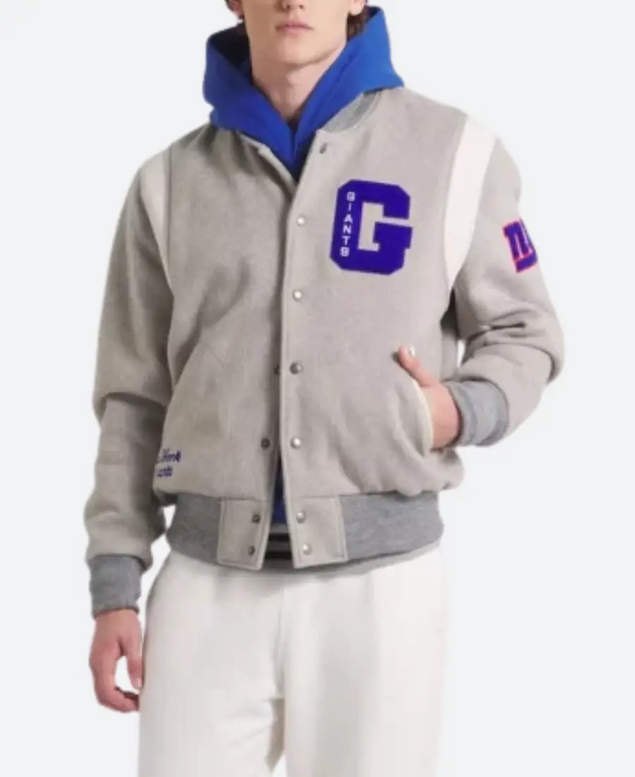 New York Giants x Todd Snyder Varsity Jacket