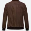 Nightcrawler Lou Bloom Leather Jacket Back image