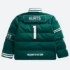 Off Season Eagles Jalen Hurts Puffer Jacket