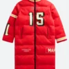 Off Season KC Chiefs Patrick Mahomes Puffer Coat