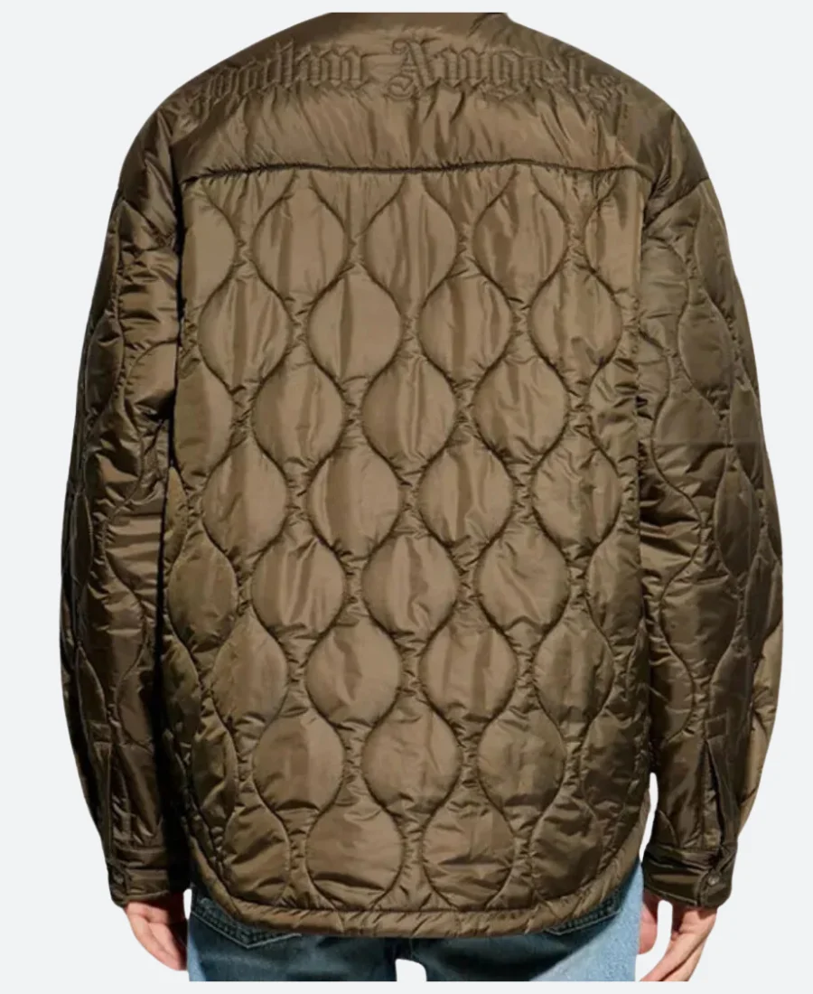 Palm Angels Quilted Jacket Back Image