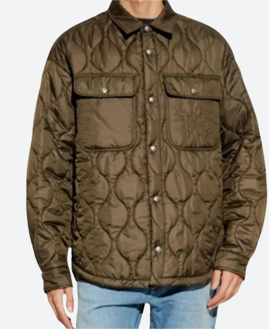 Palm Angels Quilted Jacket Front Image