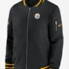 Pittsburgh Steelers Zipper Jacket Front Image