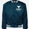 Ribera Steakhouse Tokyo Japan Varsity Jacket Blue Front Image