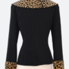 Sabrina Carpenter NYC Leopard Blazer Back Image