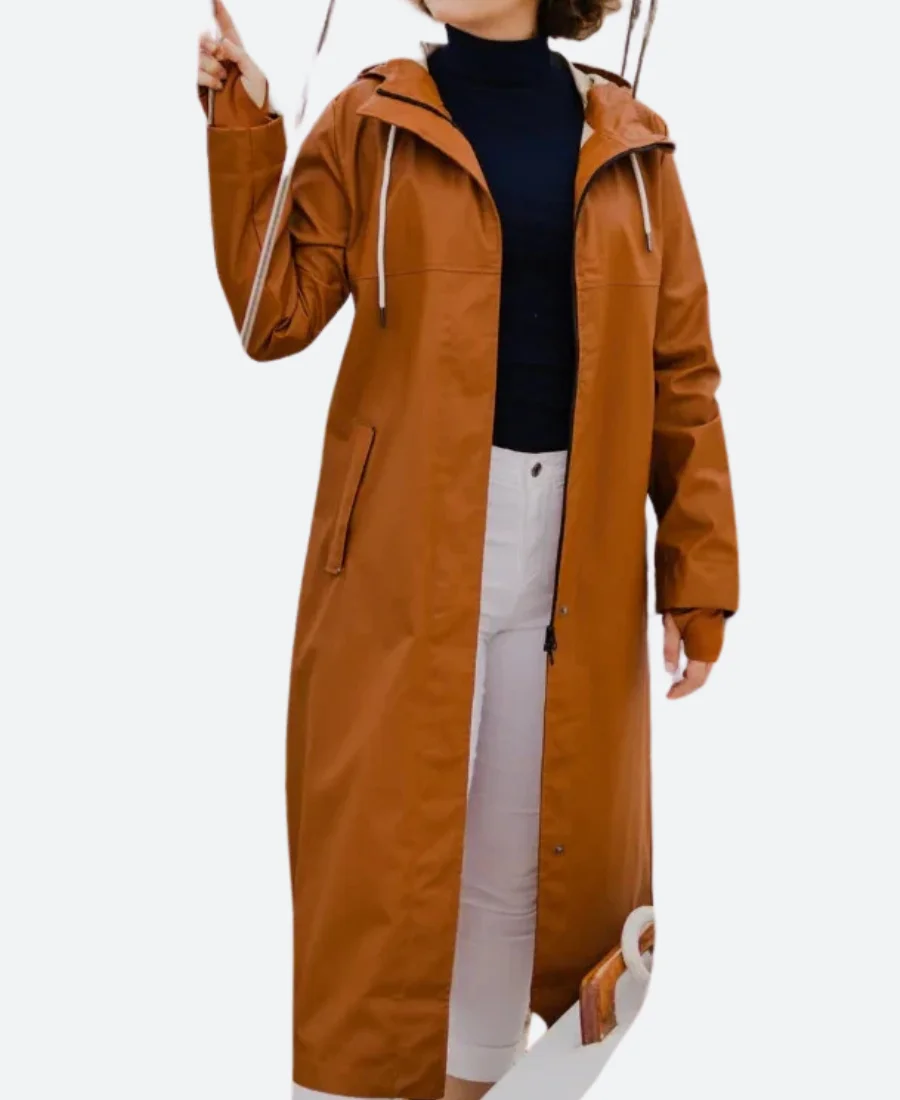 Saint Pierre S01 Arch Hooded Trench Coat Front Image