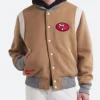 San Francisco 49ers x Todd Snyder Varsity Jacket