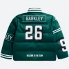 Saquon Barkley Philadelphia Eagles Off Season Puffer Jacket Back Image