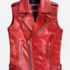 Shinsuke Nakamura WWE Leather Vest Front Image