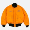 Silverstone X Plus44 Crew Jacket Orange Front Image