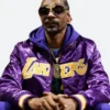 Snoop Dogg LA Lakers Varsity Jacket