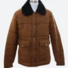 Stranger Things Jim Hopper Puffer Jacket Front Image