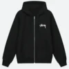 Stussy Sara Zipper Hoodie Front Image