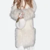 Sydney Sweeney Burberry Coat Front Image