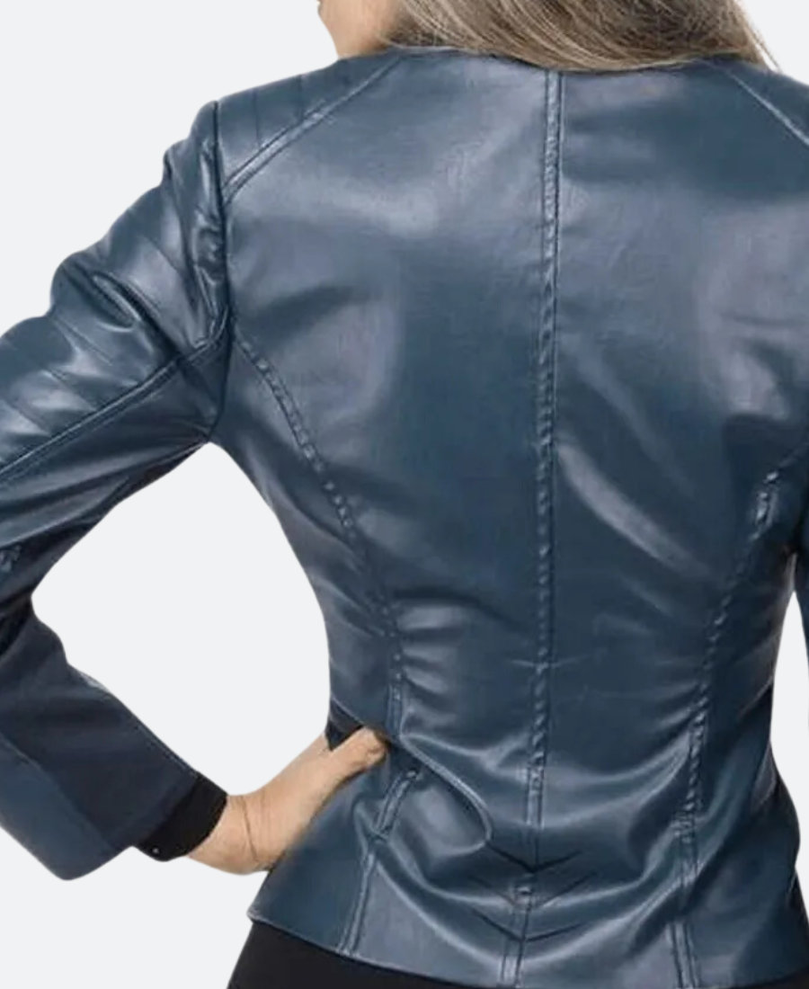 The Flash S05 Nora West Leather Jacket