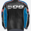 The Great America Race 2024 Daytona 500 Racing Leather Jacket Back Image