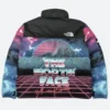 The North Face X Invincible Nuptse Jacket Back Image