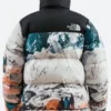 The North Face X Invincible The Expedition Nuptse Puffer Jacket Back Image