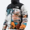 The North Face X Invincible The Expedition Nuptse Puffer Jacket Front Image