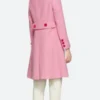 The Today Show 2025 Jenna Bush Hager Pink Scallop Pink Coat