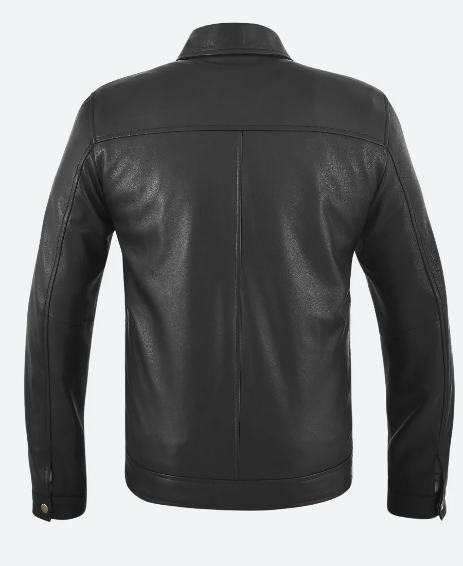 The Trunk S01 Um Tae Seong Leather Jacket Bacak Image