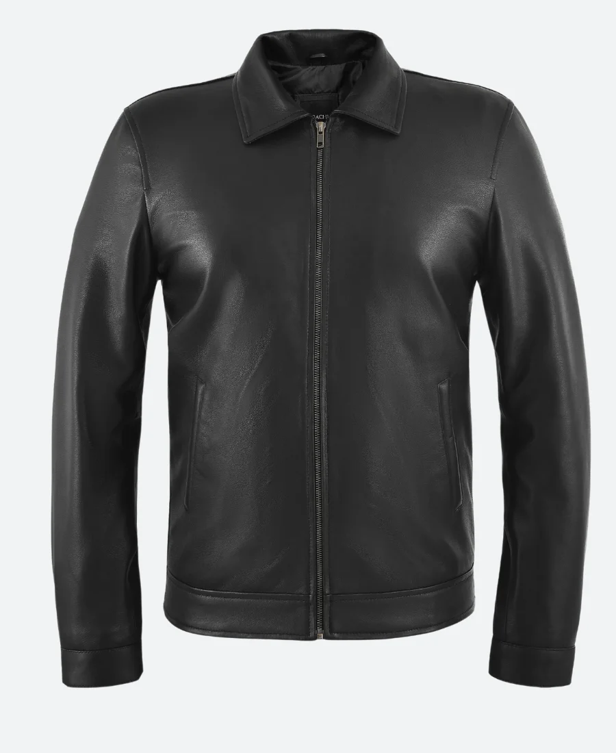 The Trunk S01 Um Tae Seong Leather Jacket Front Image