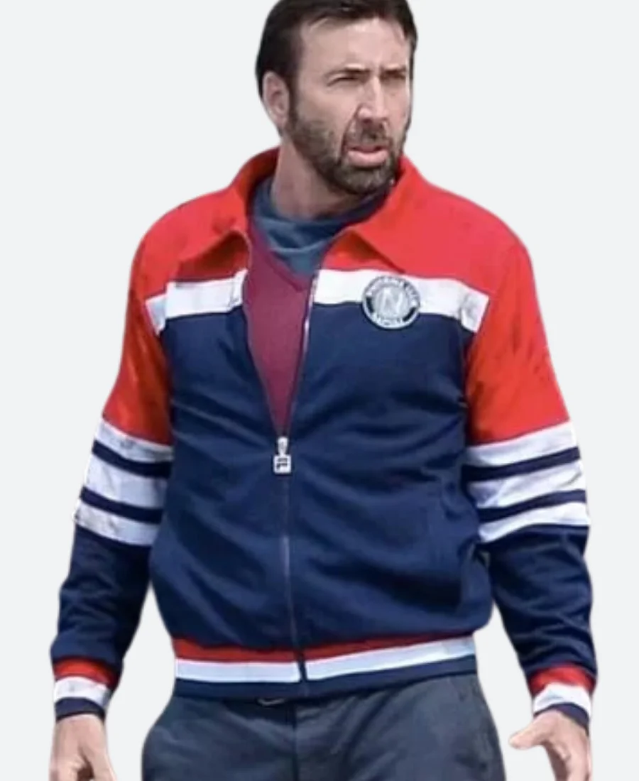 The Unbearable Weight Of Massive Talent Nick Cage Jacket Front Image