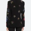 The View 2025 Joy Behar Black Floral Embellished Black Blazer