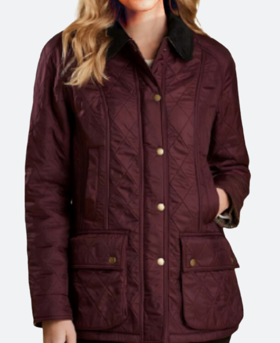 The Way Home Del Landry Quilted Jacket Front Image