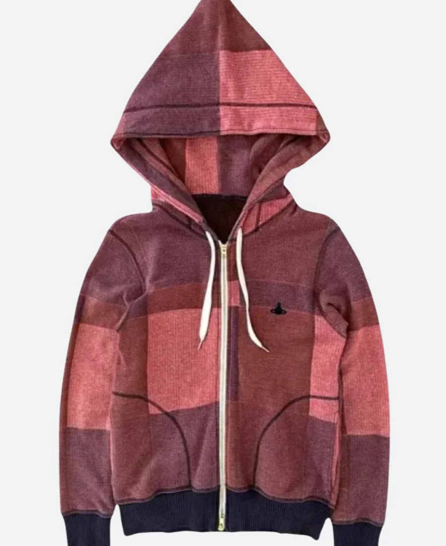 Vivienne Westwood Plaid Wizard Hoodie Front Image