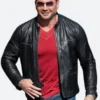 WWE Dave Bautista Leather Jacket Front Image