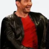 WWE Dave Bautista Leather Jacket Zoom Image