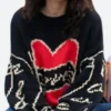 Bad Sisters S02 Eve Hewson Love Heart Sweater