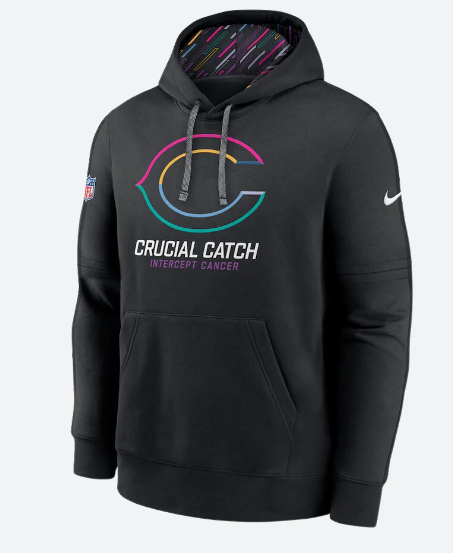 Chicago Bears Crucial Catch Club Hoodie
