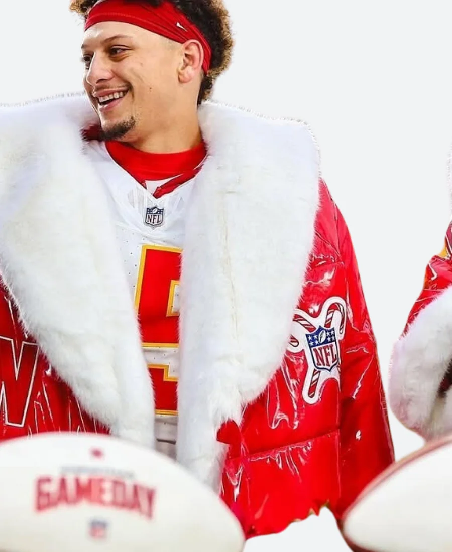 Christmas Day Chiefs Vs Steelers Patrick Mahomes Red Coat
