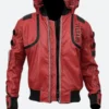 Cyberpunk 2077 Akira Kaneda Leather Jacket Front Image