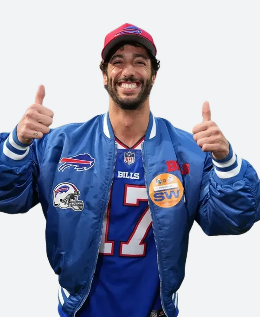 Daniel Ricciardo Buffalo Bills Varsity Jacket