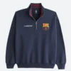 FC Barcelona Graphic Half-Zip Sweatshirt