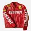 Ferrari Motorcycle Red Racing Jacket