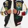 First Row Keep Things Simple Varsity Jacket Front Image