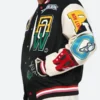 First Row Keep Things Simple Varsity Jacket Side Image