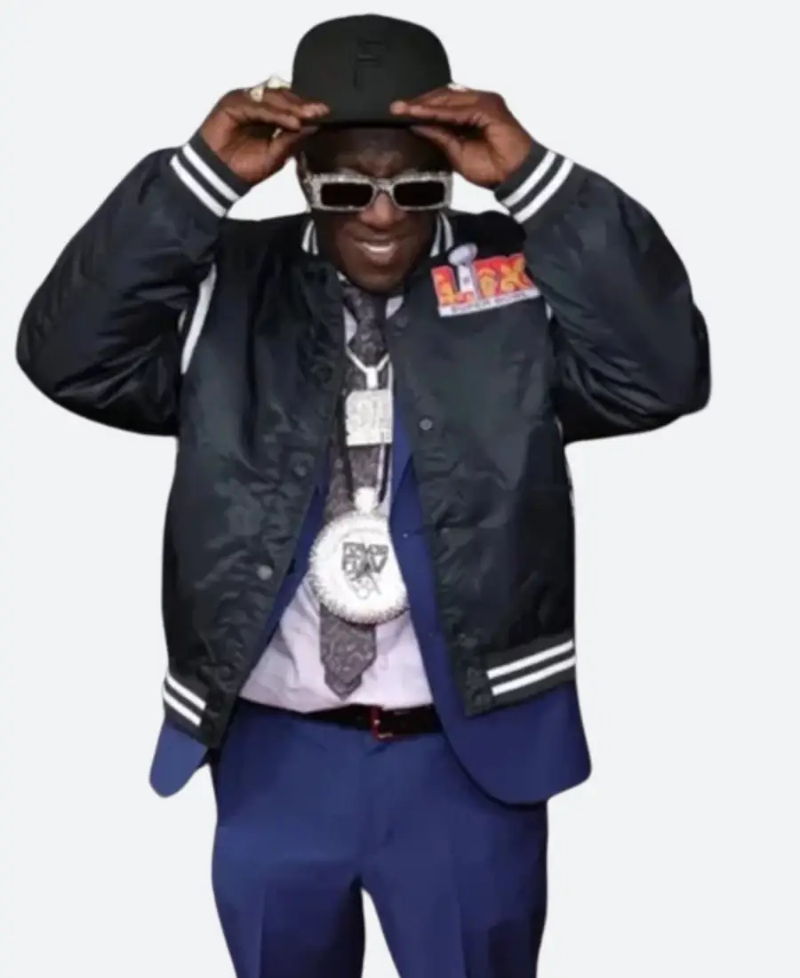 Flavor Flav 14th Annual Honors Super Bowl LIX Varsity Jacket