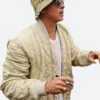 Grand Prix F1 2025 Brad Pitt Quilted Jacket