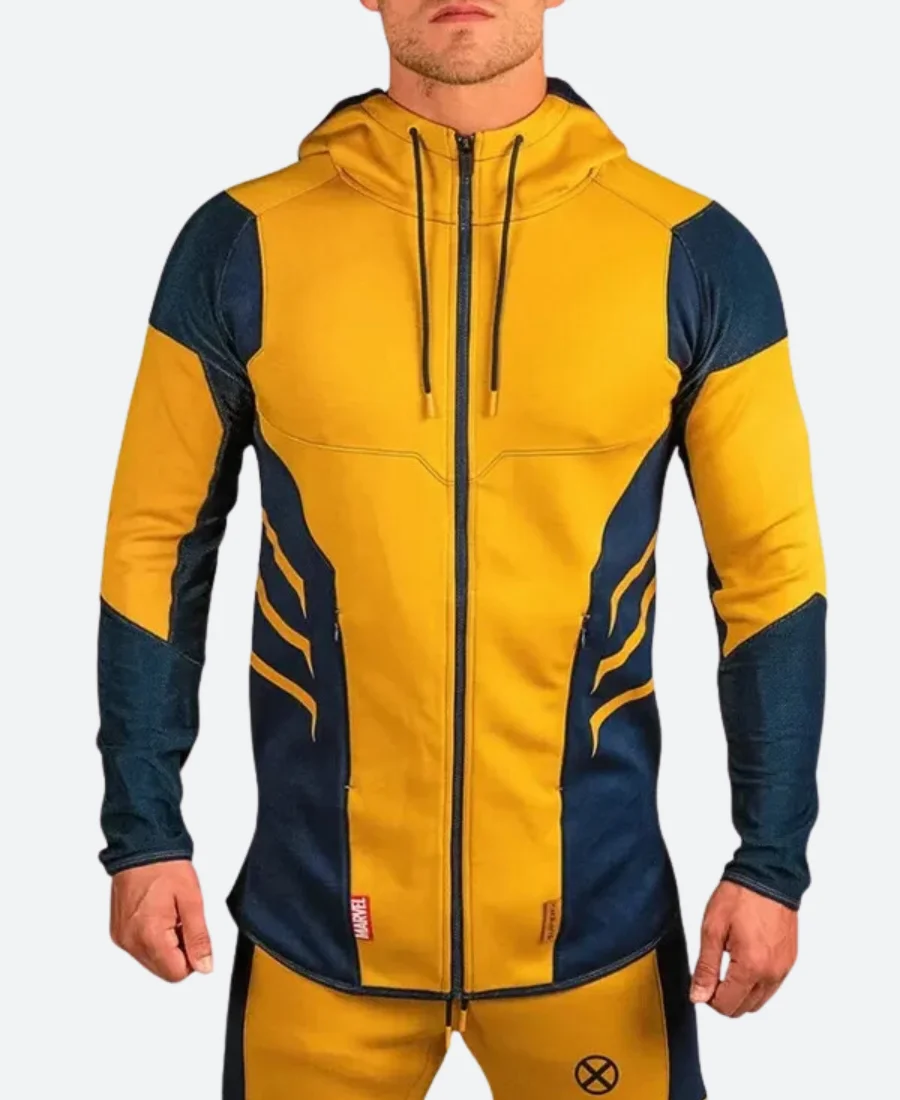 Hugh Jackman Wolverine Hoodie Front Image