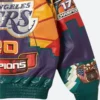 LA Lakers 2020 NBA Champions Jacket Sleeves Image