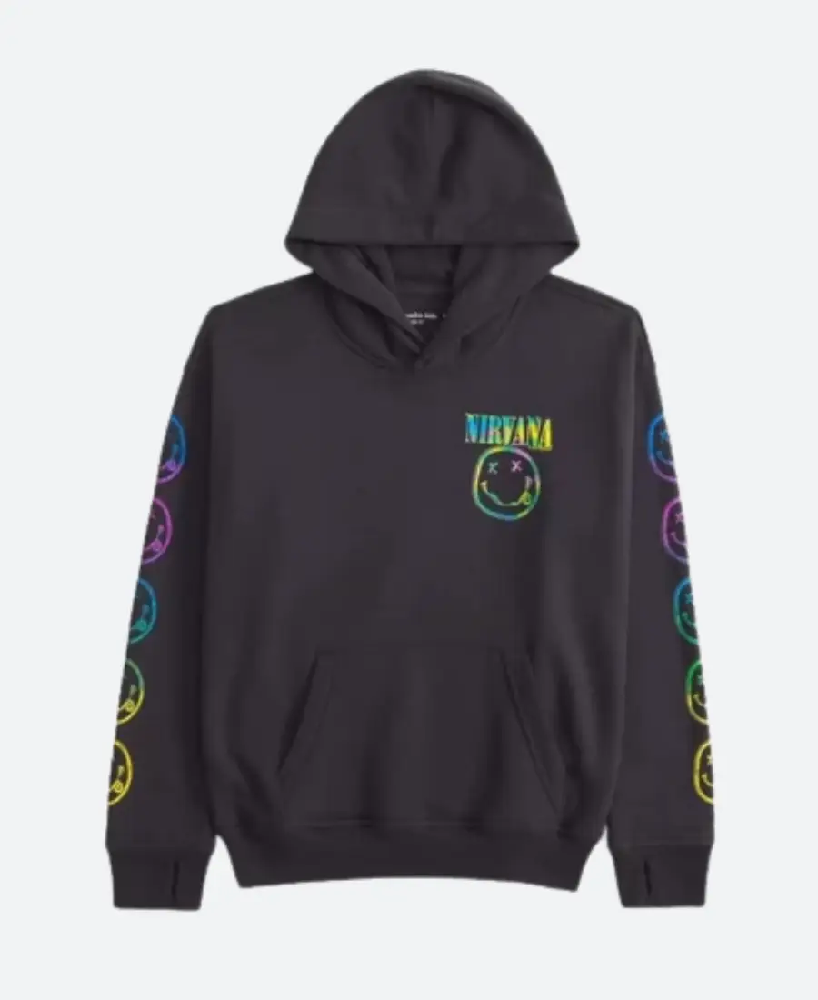 Nirvana Graphic Popover Hoodie