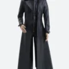 Resident Evil 5 Albert Wesker Leather Trench Coat Front Image