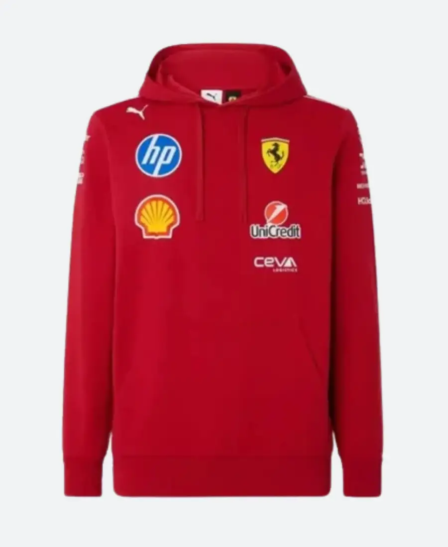 Scuderia Ferrari HP 2025 Team Hoodie