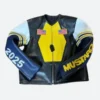 Super Bowl LIX Mustard Leather Jacket